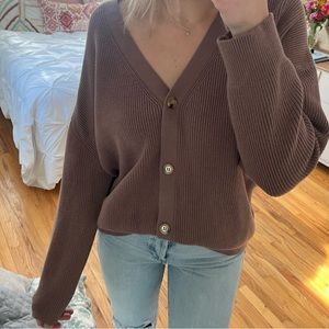 Oversized cardigan